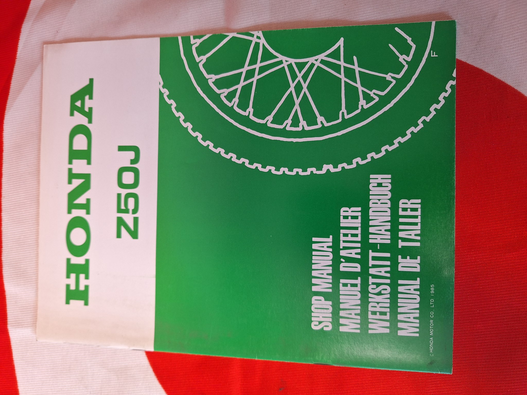 Bild von Werkstatthandbuch Nachtrag Honda  Z50J